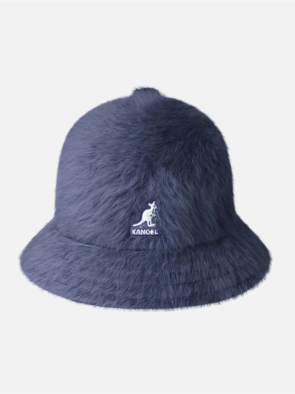 Kangol Furgora Faux Fur Bucket Hat - Navy Blue
